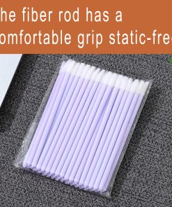 Alternative view of Disposable Lip Gloss Applicators with Slanted Tip – Soft Non-Shedding Brush